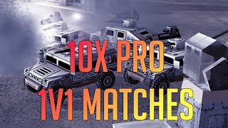 10x Pro 1v1 Matches With Commentary  Improve Your 1v1 Games  C&C Generals Zero Hour