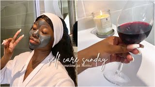 sunday self care routine ??‍♀️| de-stress + relax at home