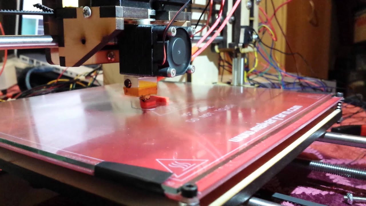 First ever 3d Print - YouTube