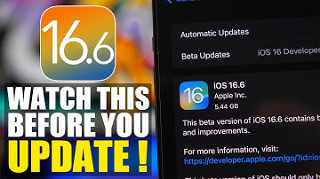 iOS 16.6 - Things You NEED To Know Before You UPDATE !