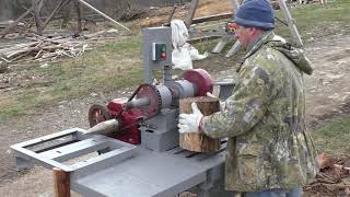 : Mechanical wood splitter