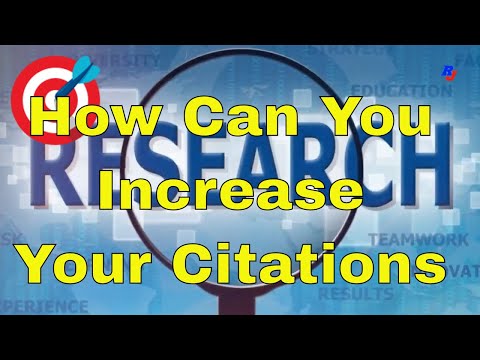 How Can You Increase Your Citations for a Research Paper | Researchersjob