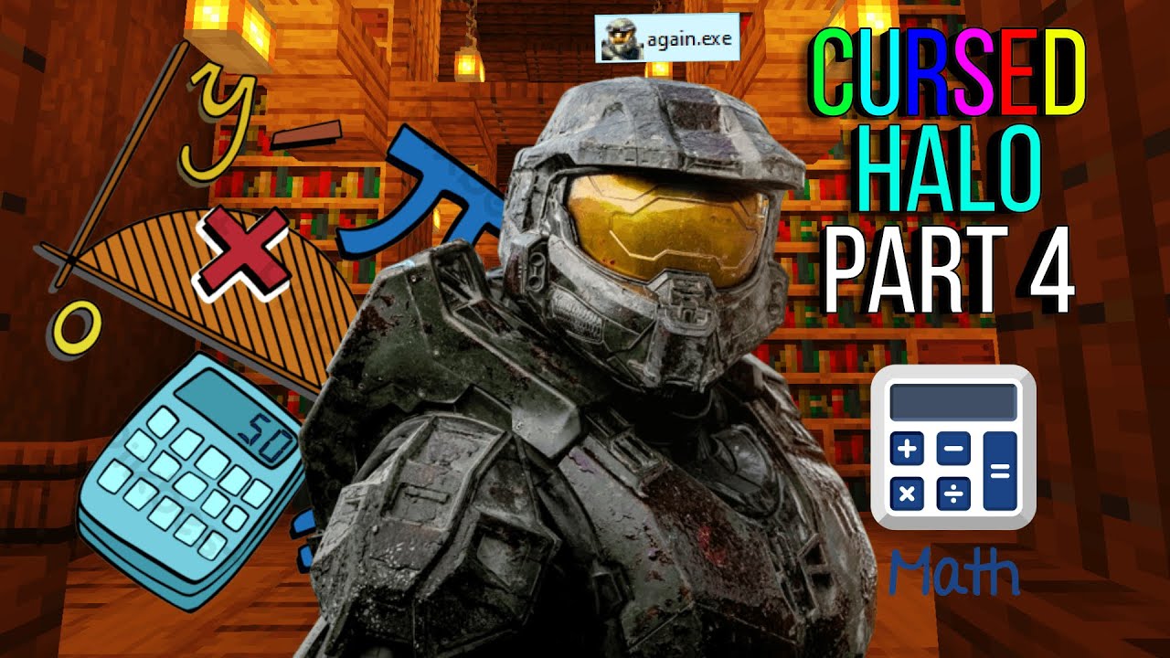 Cursed Halo (Again) Co-op Part 4 - We have to do math in the Library ...