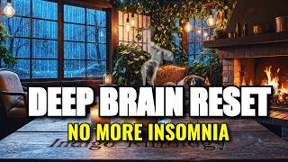 Deep Sleep Piano Music &amp; Cozy Fireplace Ambience for Melatonin Release 💤 Stress Relief &amp; Relax 🌙