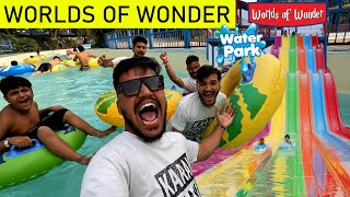 World's Of Wonder Water Park 2024 | Biggest Water Park Slides World's Of Wonder Noida | Water Park