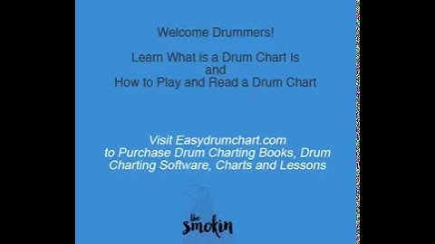 How to Read a Drum Chart