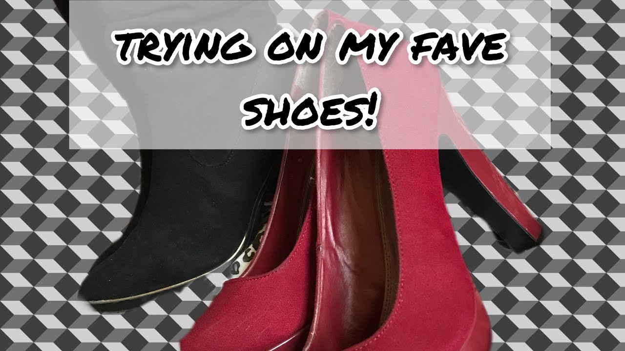 Trying on ALL of my favourite SHOES! ❤️🤣 PART 2.