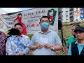 Banner splashed with red paint four times - Wangsa Maju PKR lodges report