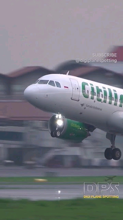 Citilink Takeoff from Jakarta