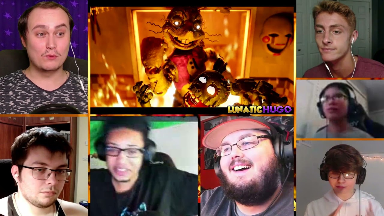 🐰 DARKEST DESIRE | FNAF SONG COLLAB 🐰 [REACTION MASH-UP]#1317