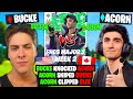 When Fortnite PROS Fight Eachother in COMP #5 | ACORN VS BUCKE!