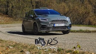 Rally Sanremo 2021 test Ford Fiesta rally 3 PURE SOUND Tom Kristensson