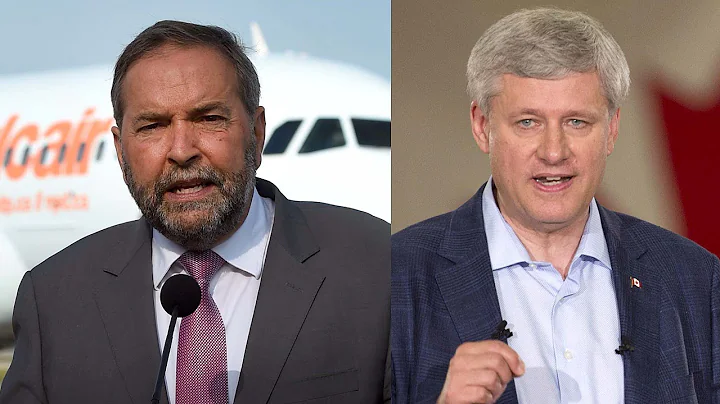 Stephen Harper and Tom Mulcair disagree on refugee strategy