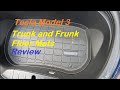 Tesla Model 3 Trunk and Frunk Mat Review, after 19 Month of use