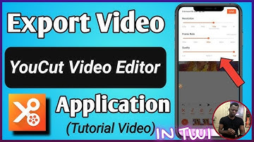 How to Add Music Text, Cut And Export Edited Video to Gallery in YouCut Video Editor App( IN TWI )