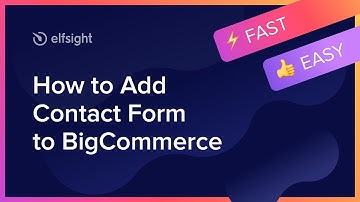 How to Create Contact Form App on BigCommerce