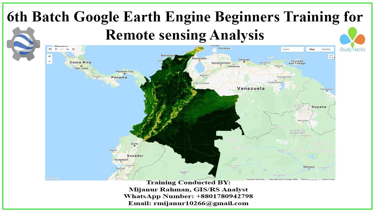 6th batch 2nd-day online Training  on Google Earth Engine Beginner's Course  || GEE Online Training