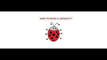 How to draw in Microsoft paint ||How to draw ladybug #microsoftpaint #ladybug #viral