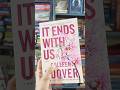 Therapy📚#booklover #books #shorts #novel #novelromantis #romanticbooks #itendswithus #itstartswithus