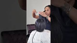 Keratin Smoothing Systen on natural hair