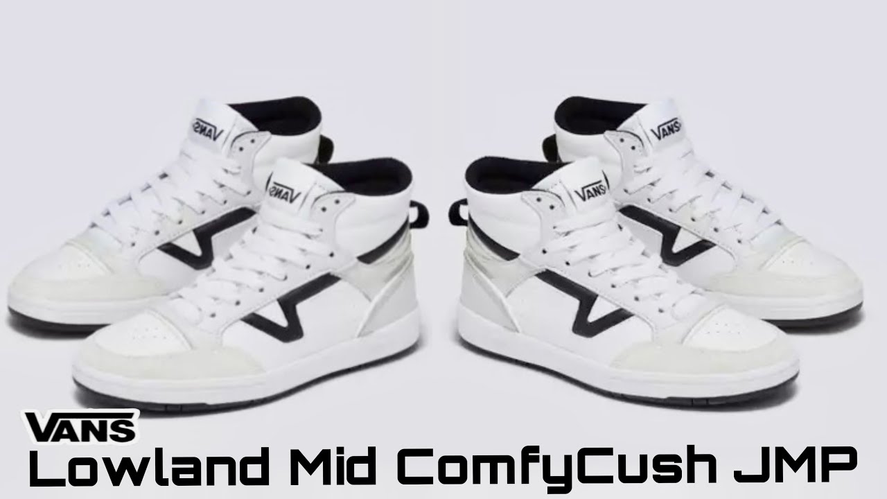 【Vans】Lowland Mid ComfyCush JMP Sport Shoe VANS Lowland Mid ComfyCush JMP #vanslowlandmid