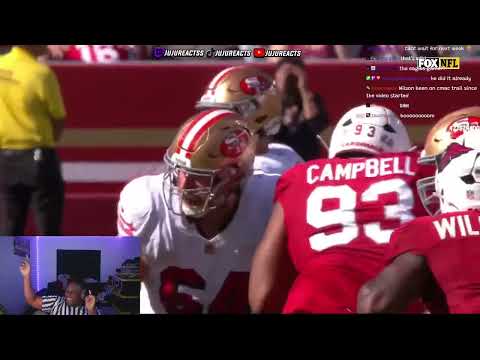 JuJuReacts To Cardinals vs 49er‘s | NFL 2025 Full Game Highlights | Week 3