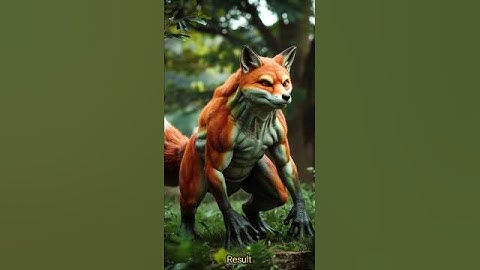 Incredible animal fusion 🔥  mind-blowing creation #shorts