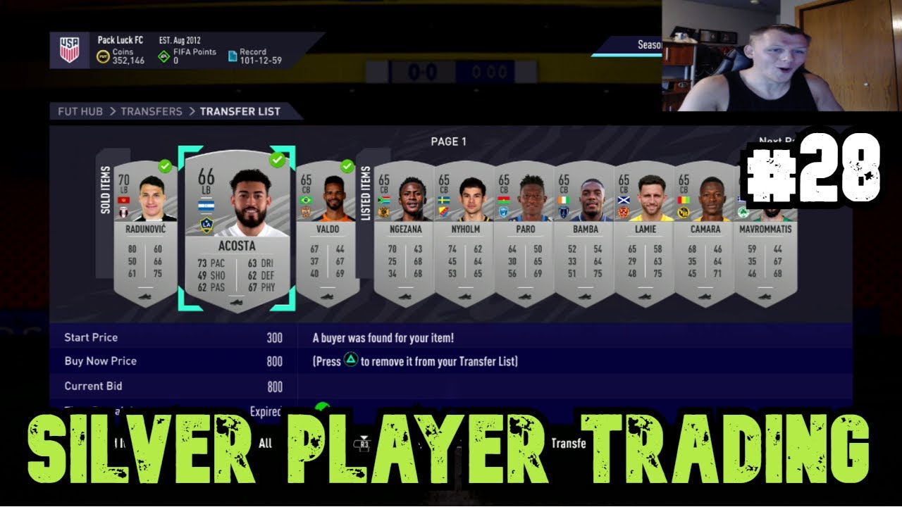Silver Player Trading Method - FIFA 21 Ultimate Team Road To Glory #28