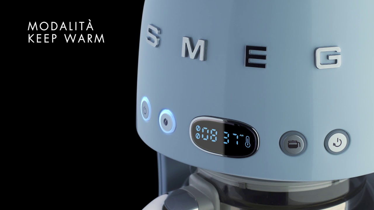 DCF Macchina per caffè filtro | #smeg50style - - YouTube