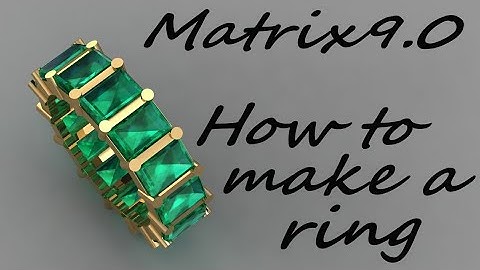 Rp jewellery design class | How to make a 3d jewelry design | in Rhino | matrix |