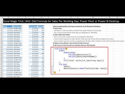Excel Magic Trick