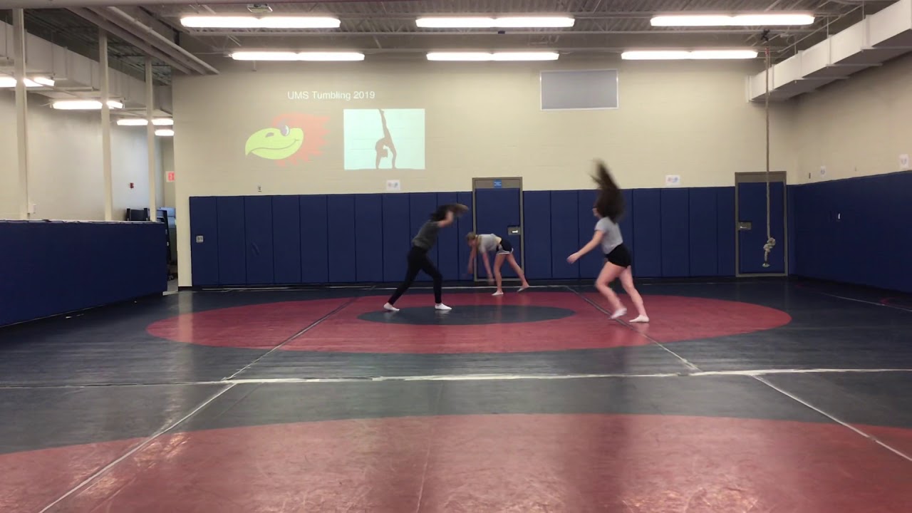 UMS PE Tumbling 2019 4 White 1 YouTube