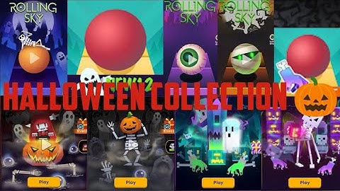 Rolling Sky Halloween Collection in v 3.3.3.1