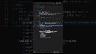 Javascript Básico #66: Cambiando color de texto con operadores ternarios #javascript #programacion