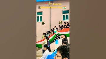 IIT Jammu independence day 🇮🇳 #iitjammu #jammukashmir #viral #likes #independenceday #viral