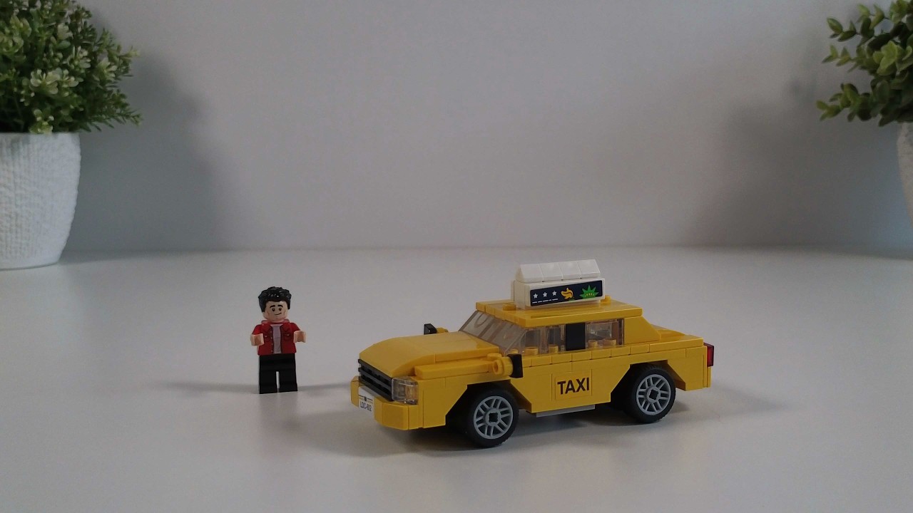 Lego  Creator Modell Gelbes Taxi Set (40468) Auspacken und Bauen