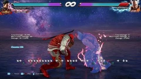 TEKKEN™7 kazuya ws2 into wavedash ewgf mixbox