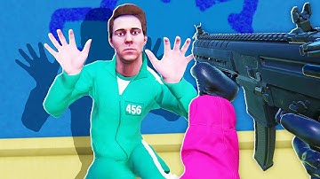 We Became GUARDS in Squid Game (Bonelab VR Mods)