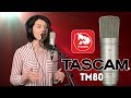 TASCAM TM-80 - дешевый студийный микрофон для записи вокала