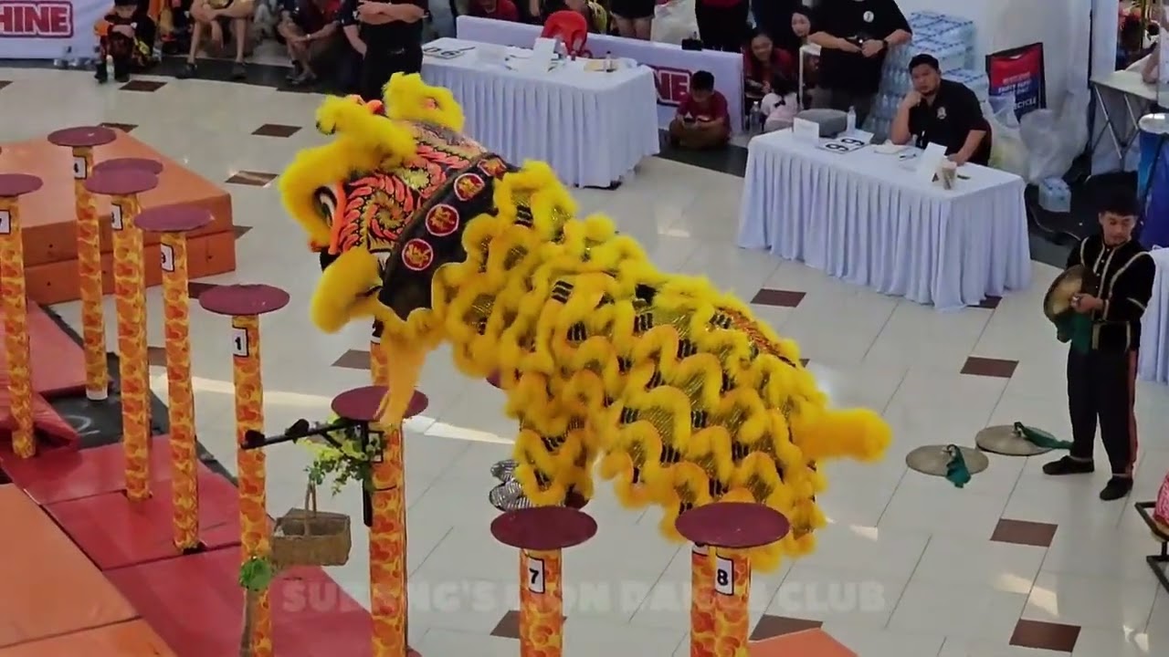 Subang’s Lion Dance Club, Penampang @ Datuk Ceasar Mandela Malakun Cup 2024, ITCC, Penampang.