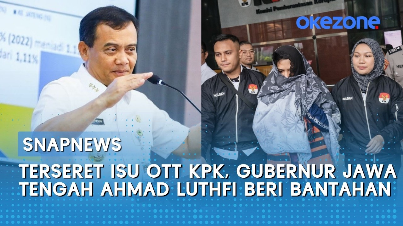 Terseret Isu OTT KPK, Gubernur Jawa Tengah Ahmad Luthfi Beri Bantahan
