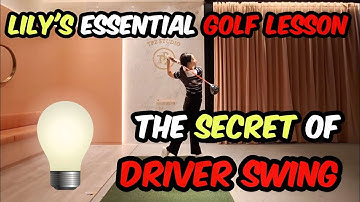 The Secret Of Driver Swing! - The Driver Drill