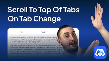 Automatically Scroll To Top When Tabs Change - Works With Sticky Tabs!