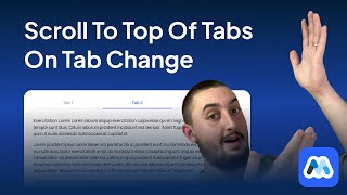 Famous Automatically Scroll To Top When Tabs Change - Works With Sticky Tabs! Profile