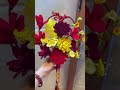 Twist Pipe Cleaner Flowers DIY Custom Bridal Bouquet Fan Wedding Gift #handmade #shorts