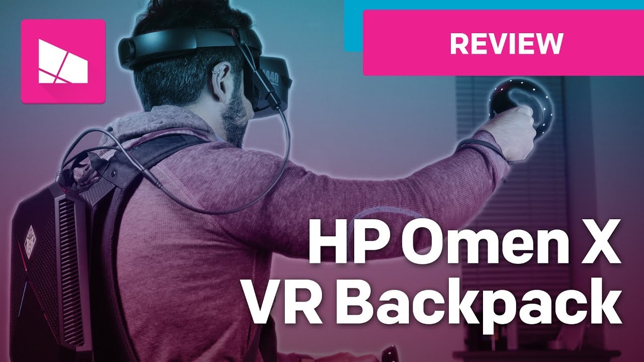 HP Omen X Compact Desktop VR Backpack - YouTube