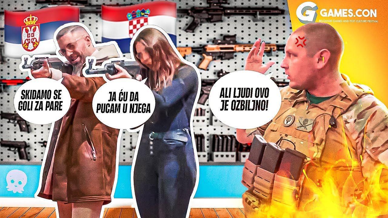Napravili pometnju na GAMESCON-u - *IZLUPALI STAND, POKRALI MASINU, USLI ZA DZ, IMALI SUDAR*