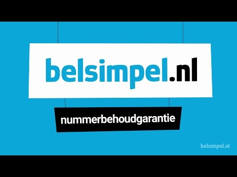 Nummerbehoudgarantie bij Belsimpel.nl