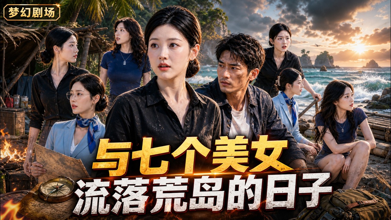 流落荒岛：与七位美女的生存挑战