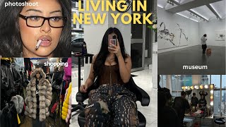 LIVING IN NEW YORK!- Photoshoot + Homedecor shopping + Food